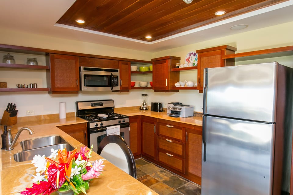 Owner's apt; full kitchen