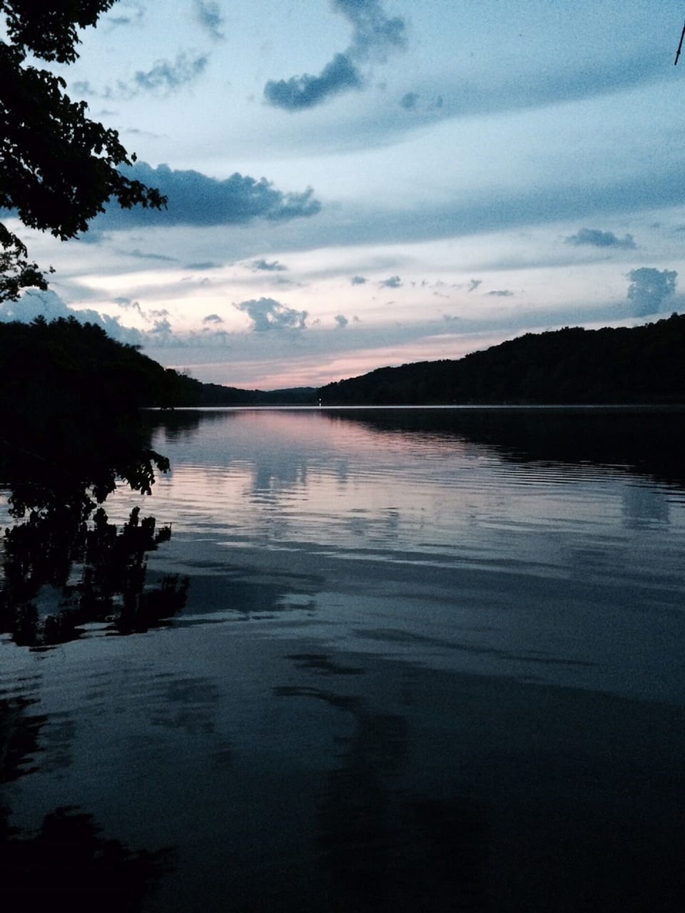 View from the dock
