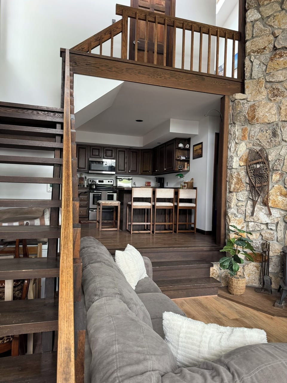 Stairs from Bedroom Level