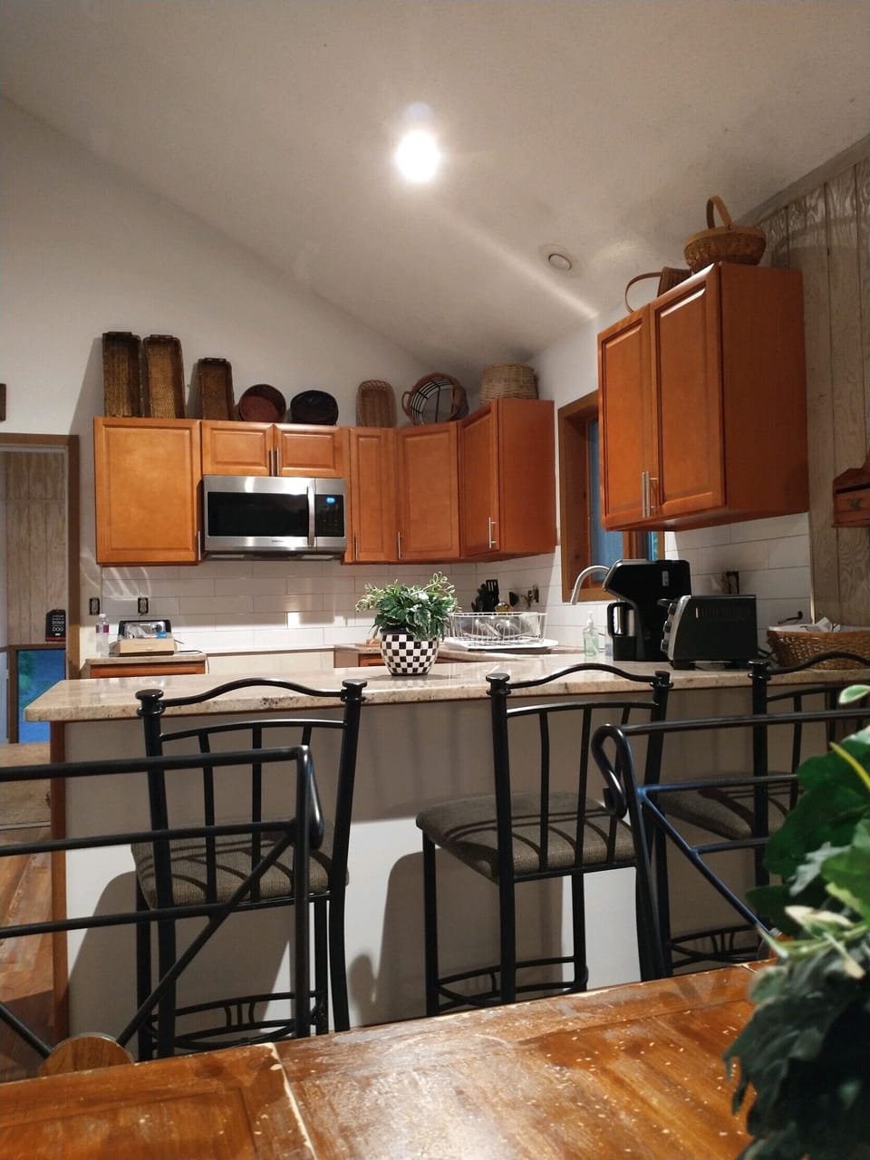 Upstairs kitchen