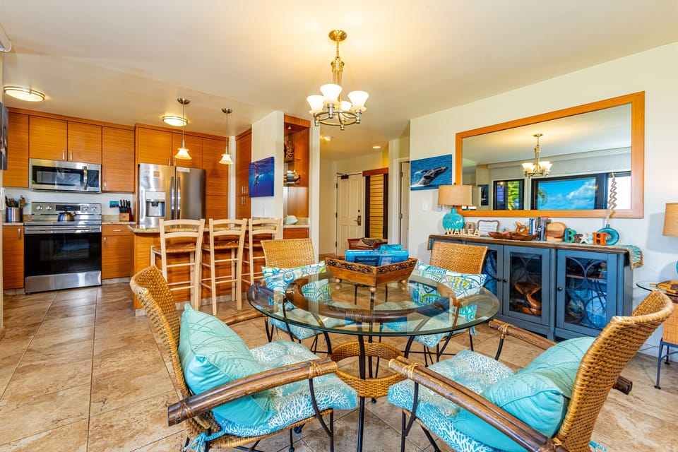 EXPANSIVE OCEAN VIEWS from every window in the Living Room & Kitchen!