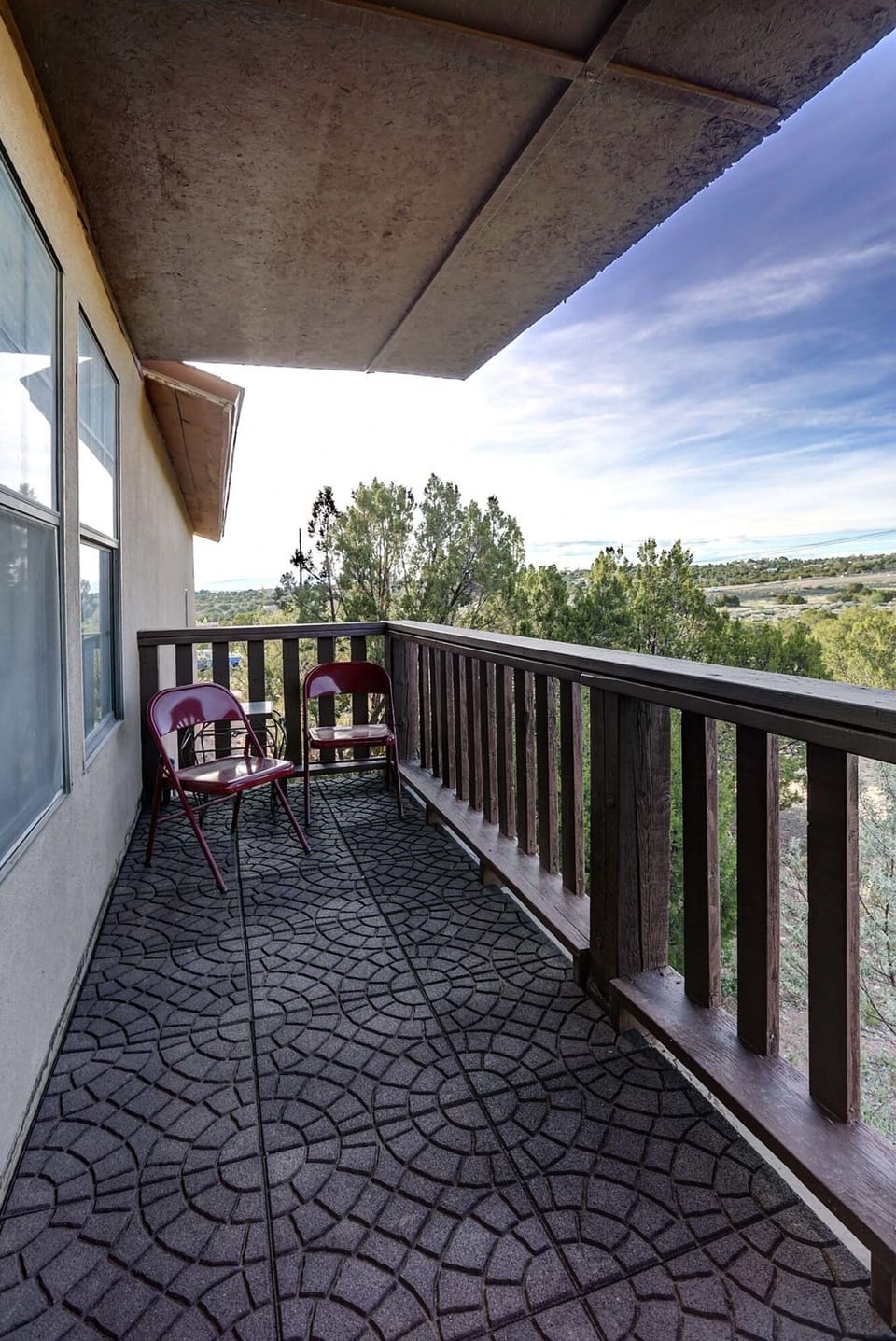 balcony off of bedroom #3