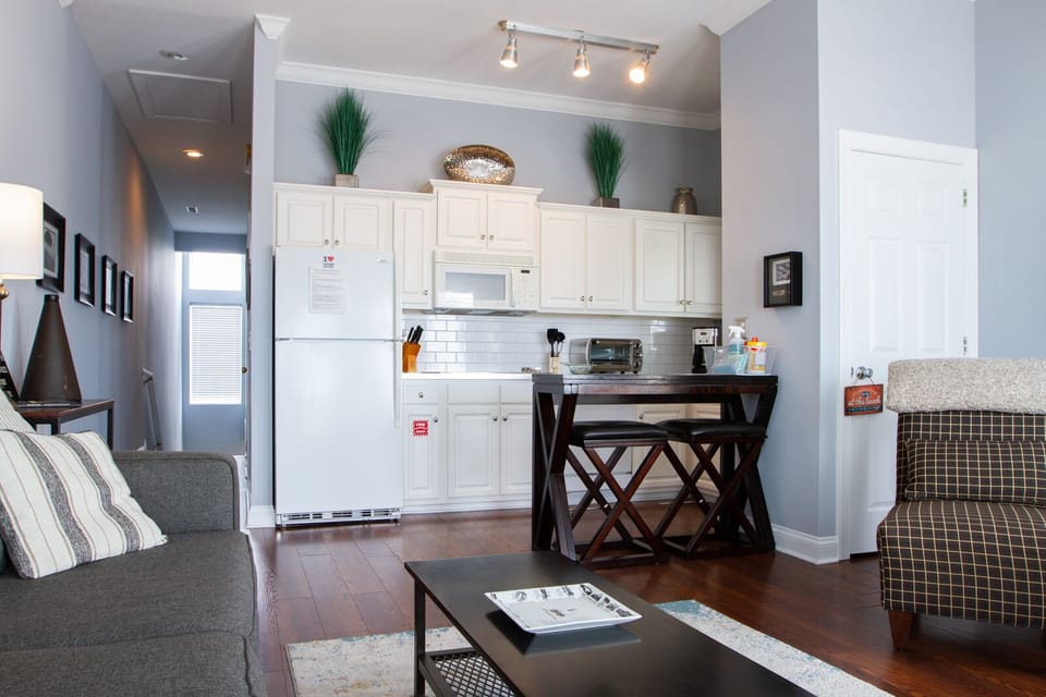 Kitchen and main living area
