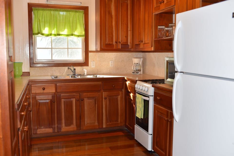 Kitchen with new appliances
