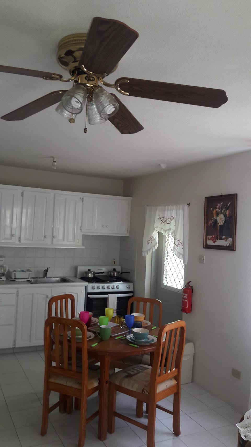 Indoor dining area
