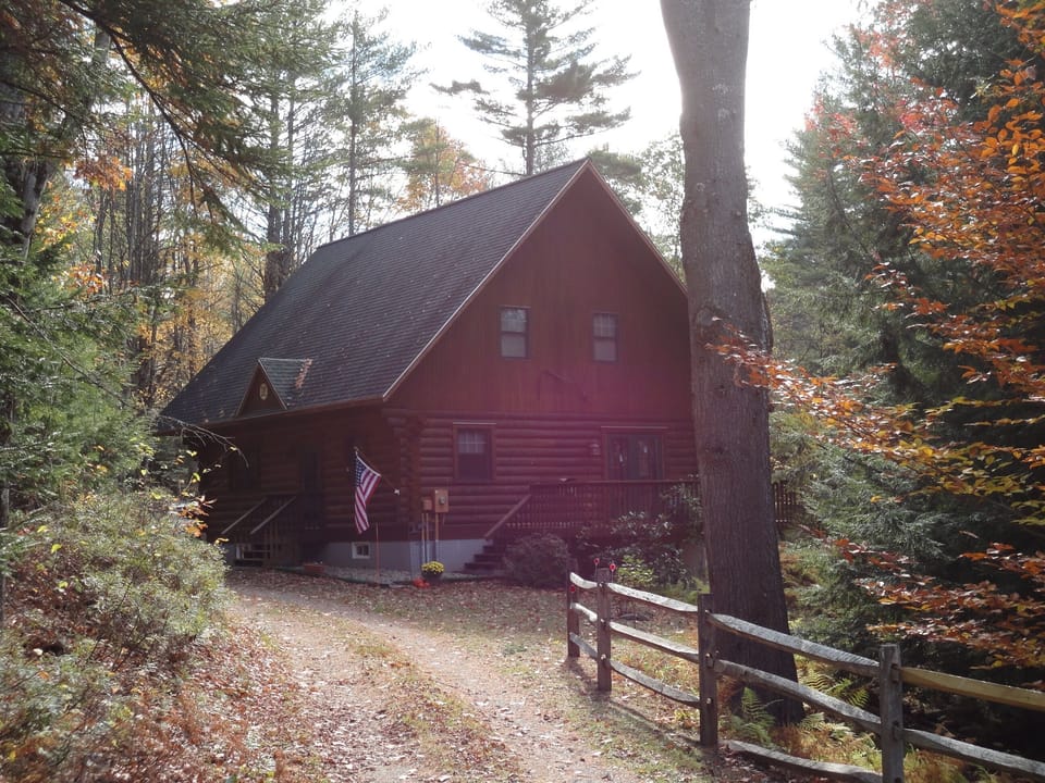 drive way and side deck
