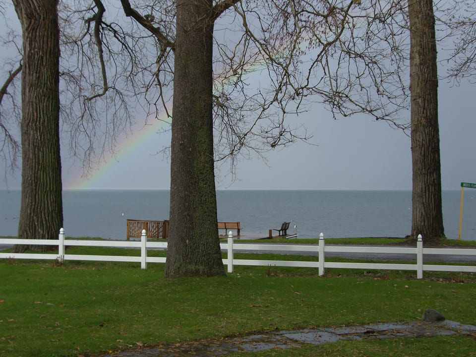 Look at this view with 235' of flat water frontage rare in the Finger Lakes!!