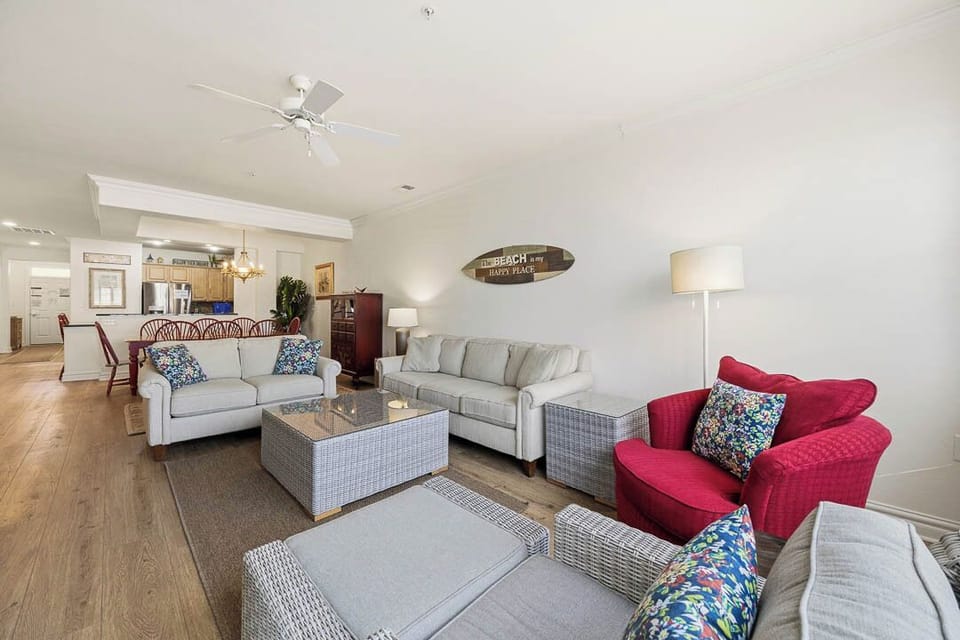 Main-Level Living Room with Deck Access