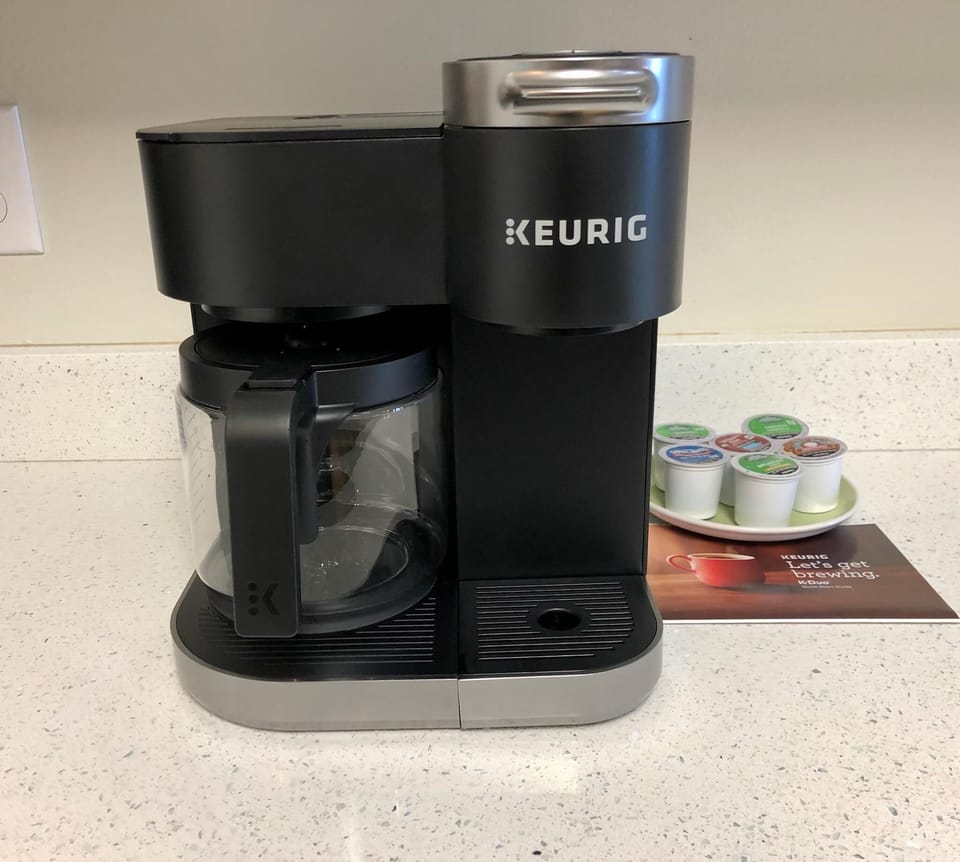 Enjoy your coffee any way you like it-drip or pods!