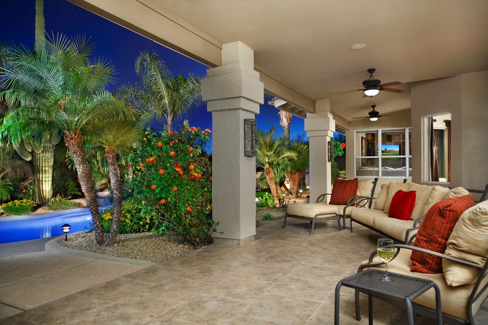 Expansive Covered Patio
