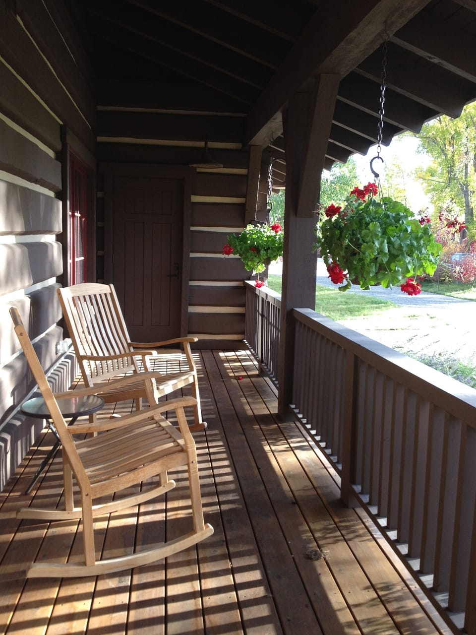 Front deck