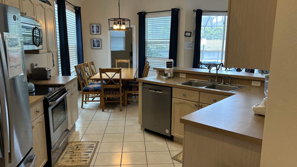 Kitchen with Stainless Steel Appliances