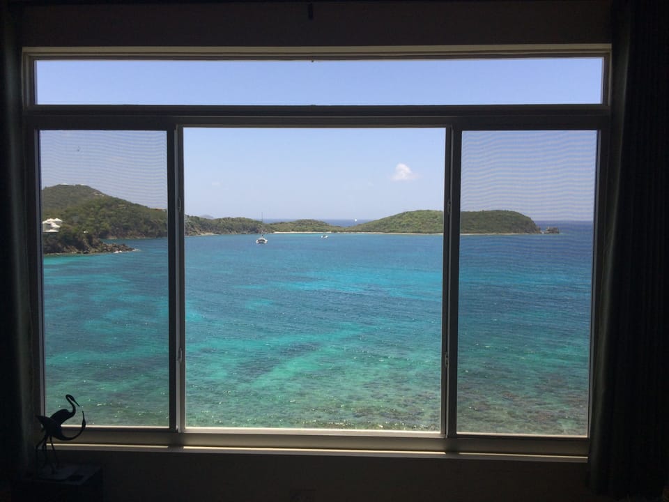 View out of Upper Level Living Area - 
A Room With A View!