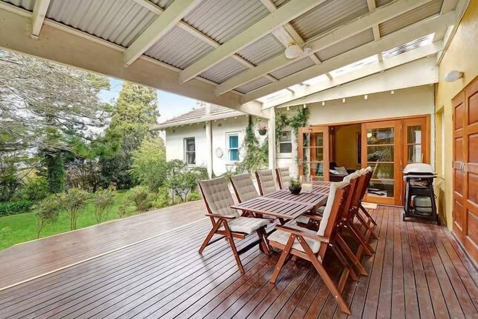 Covered Patio and BBQ area 