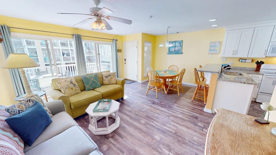 Open Living & Dining