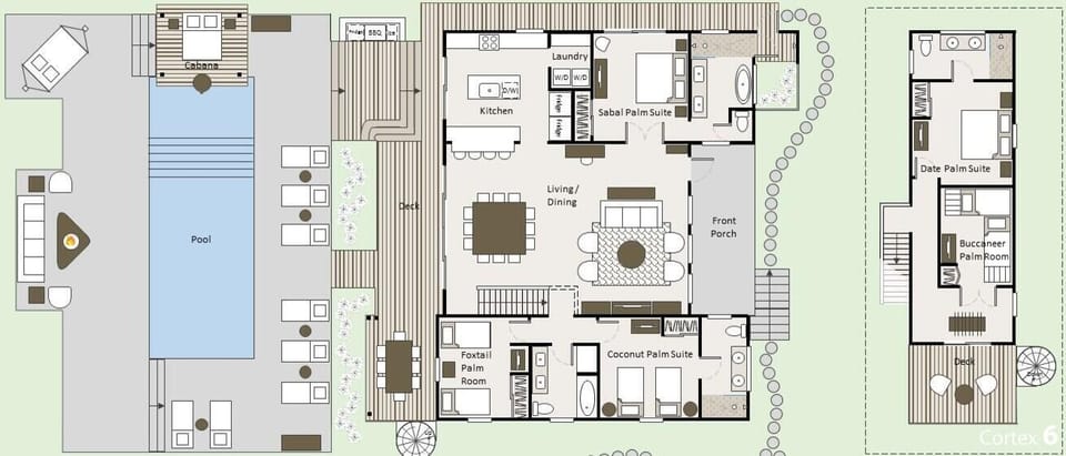 Palm Jewel Villa floor plan