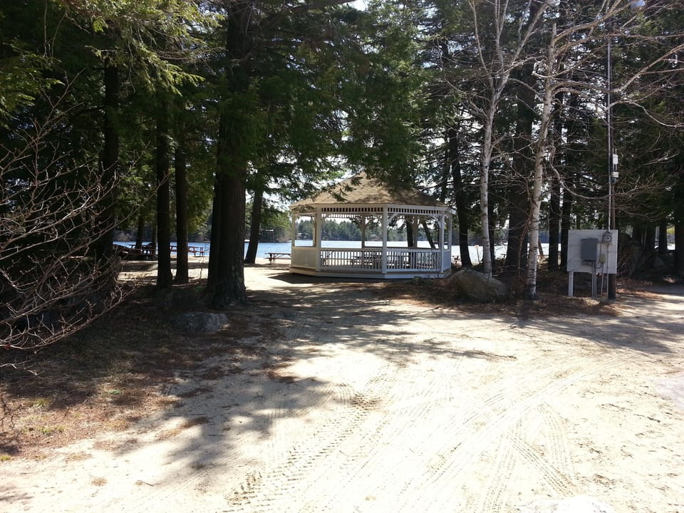 Gazebo at Suissevale Beach