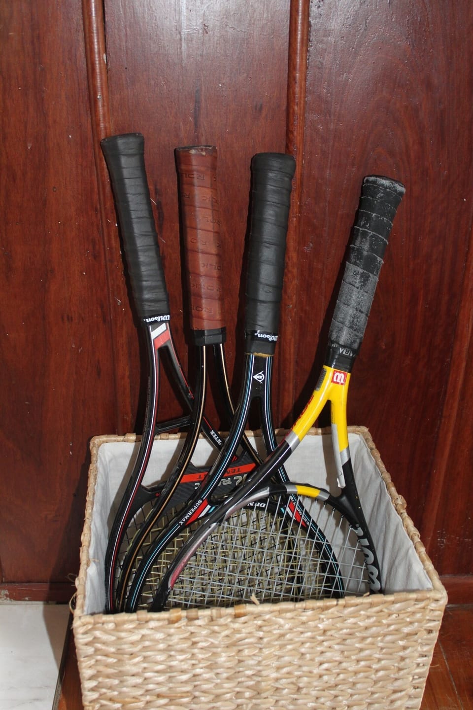 Rackets can be used at local tennis court