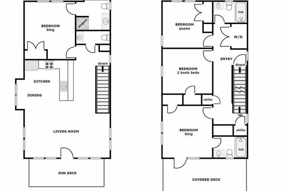 Once Upon A Tide Floor Plan