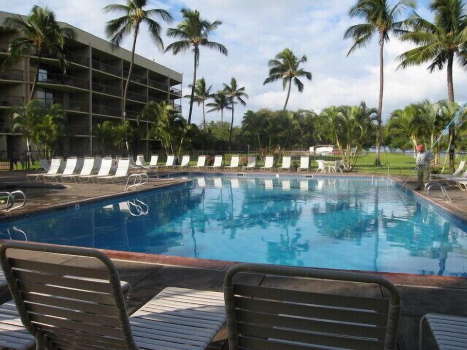 Enjoy the refreshing 60' pool.