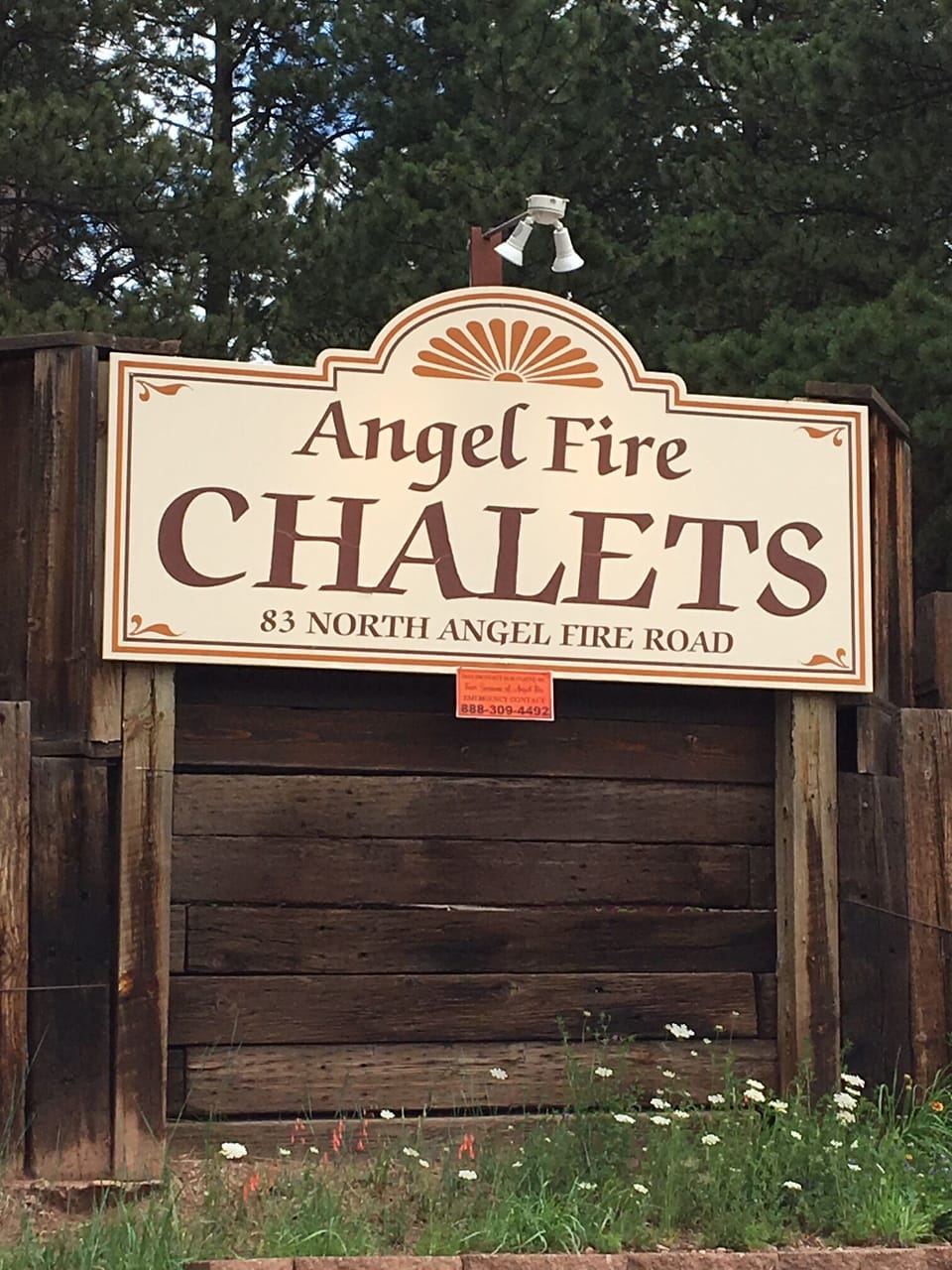 83 N Angel Fire Rd., Angel Fire NM 87710 is where you map to!