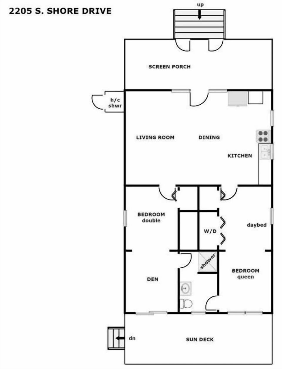 Our Someday Cottage Floor Plan
