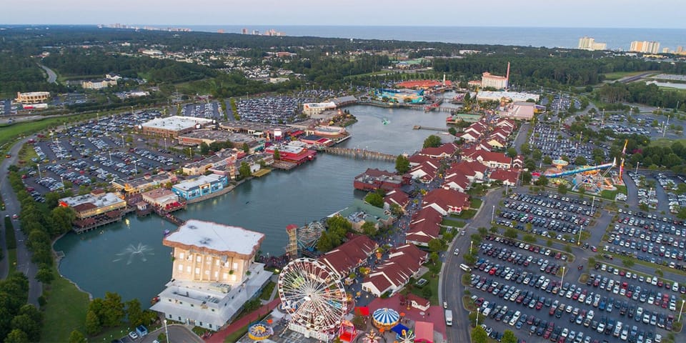 Check out Broadway at the Beach and the many restaurants available for you.