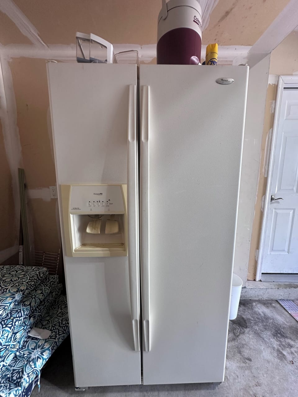 Second refrigerator in garage