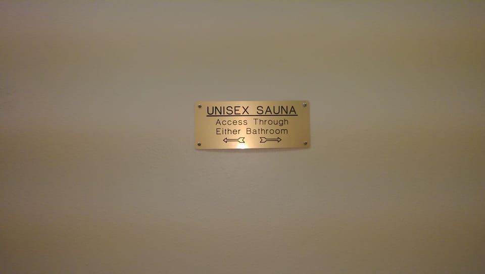 Sauna door