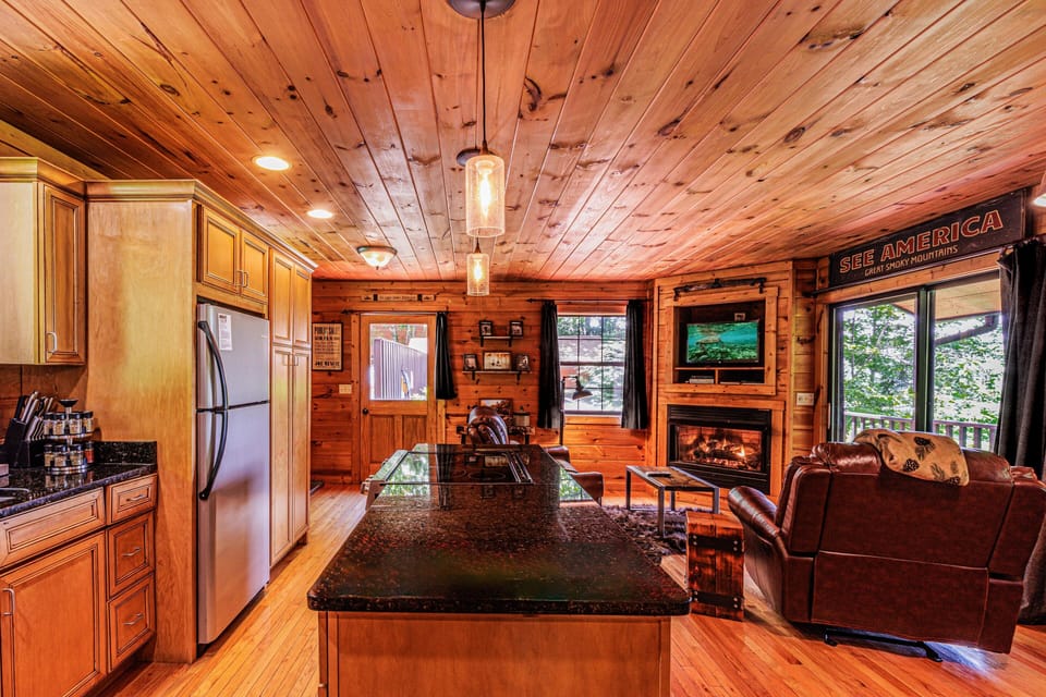 Cooking and Preparing meals in this Open Concept Kitchen is "Viewlicious"!