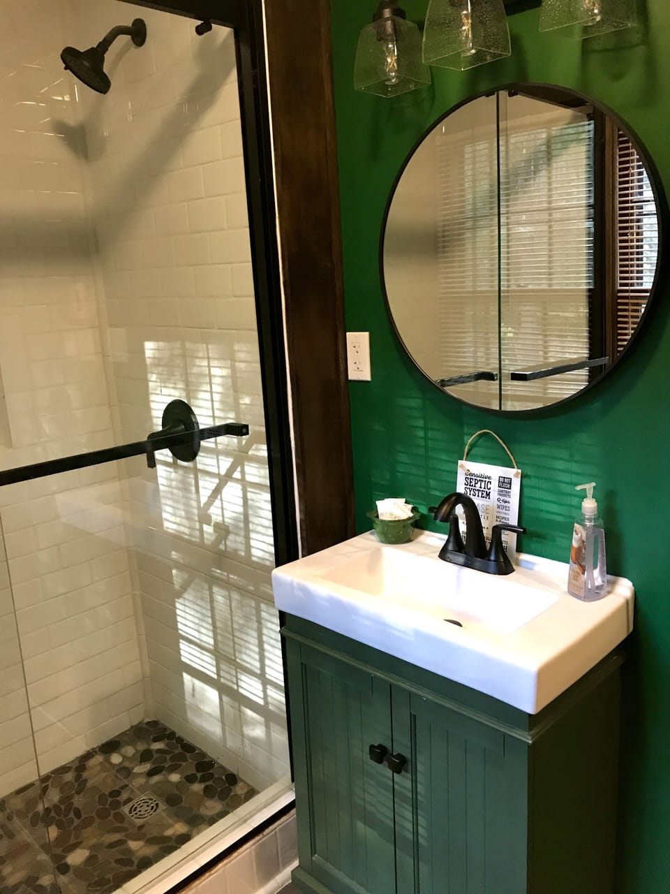 Newly renovated bathroom