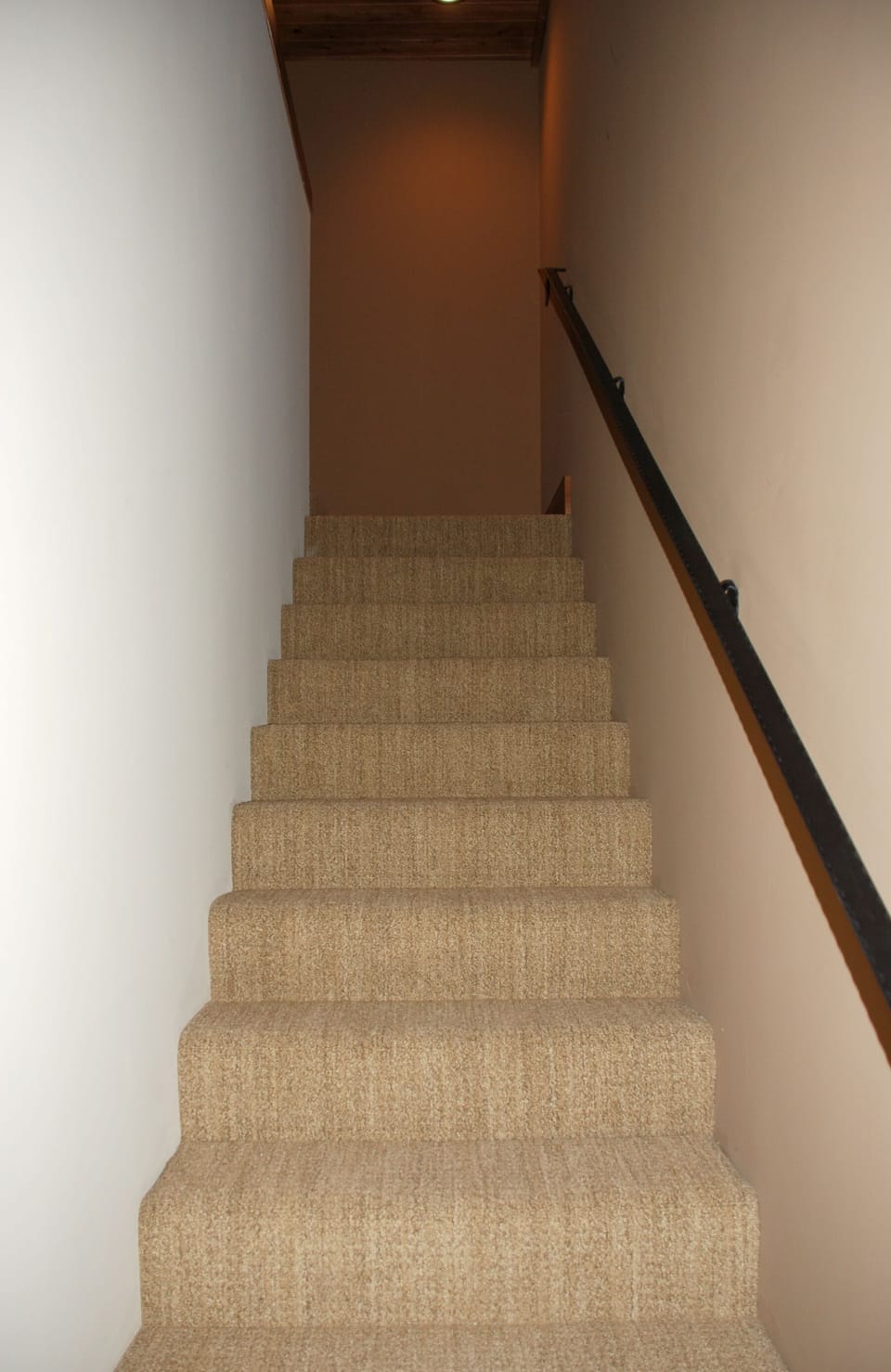 Stairs leading to loft