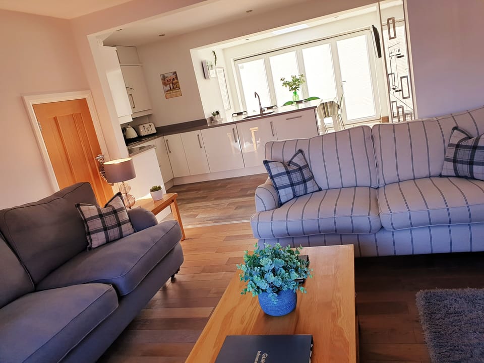 Open plan living space