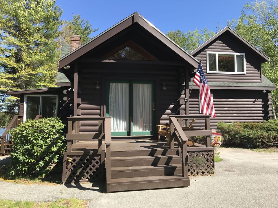 Our 3 Bedroom waterfront log home