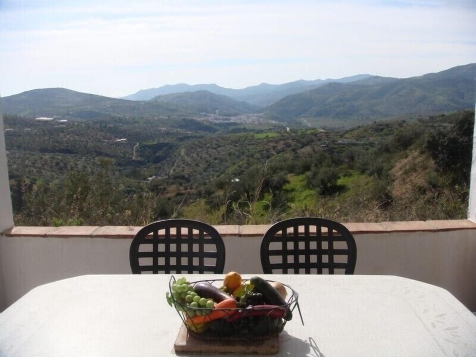 Outside dining views