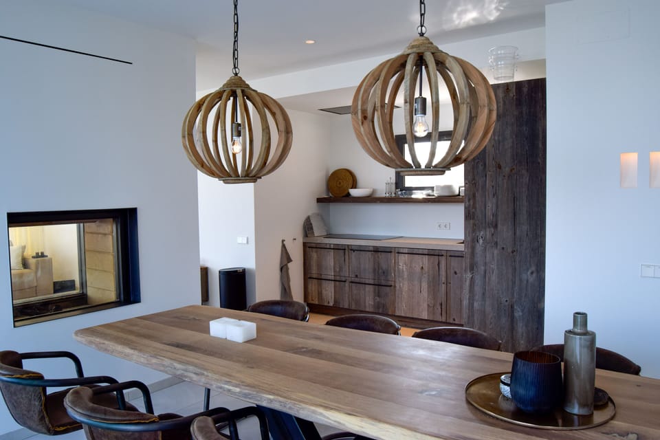 Dining area and kitchen - SA PUNTA COSTA BRAVA