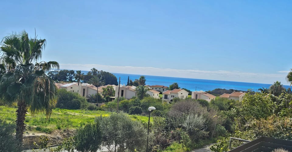 View from master bedroom balcony