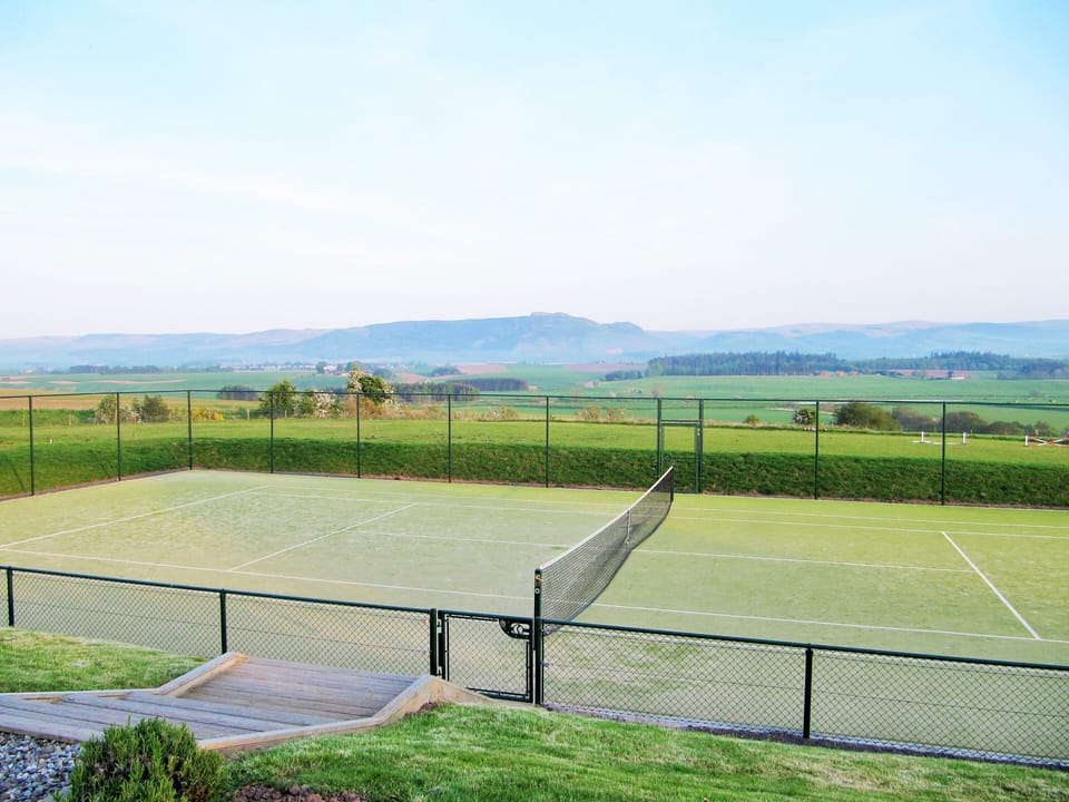 Stunning new astro tennis court available to guests.