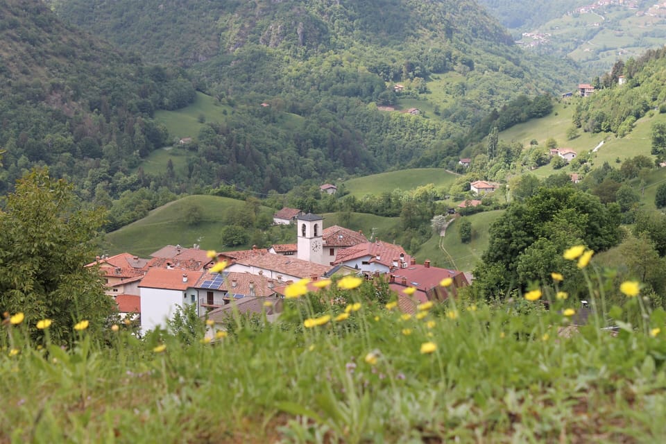 A view from the villa in late Spring.