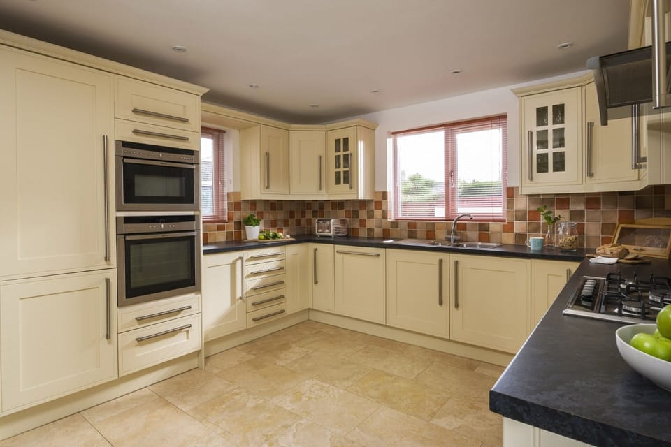 Kitchen at Rock House Bude family holiday cottage Cornwall