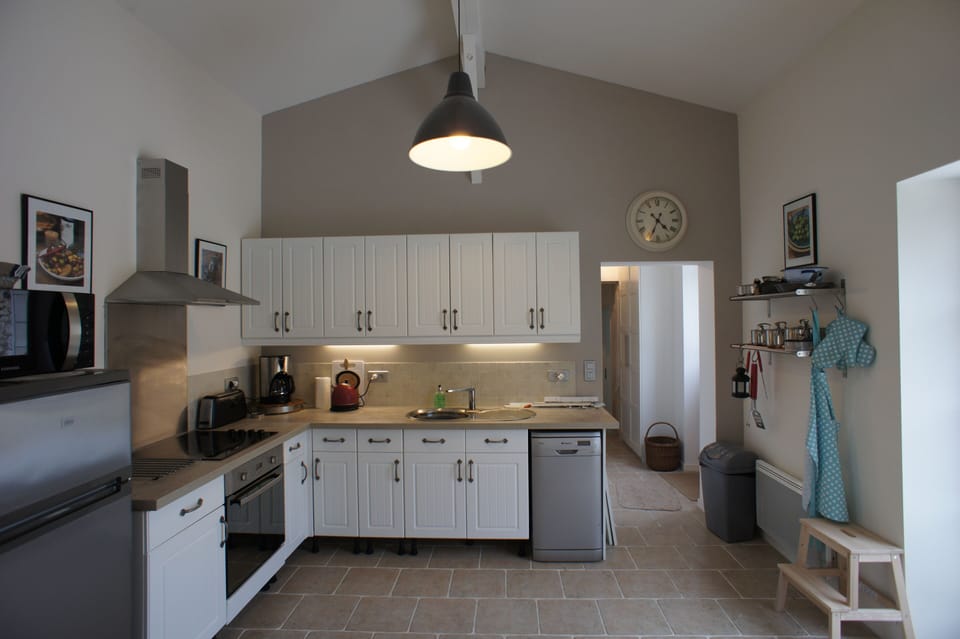 The kitchen
