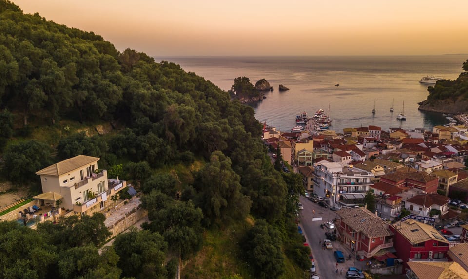 Hilltop location overlooking magical Parga