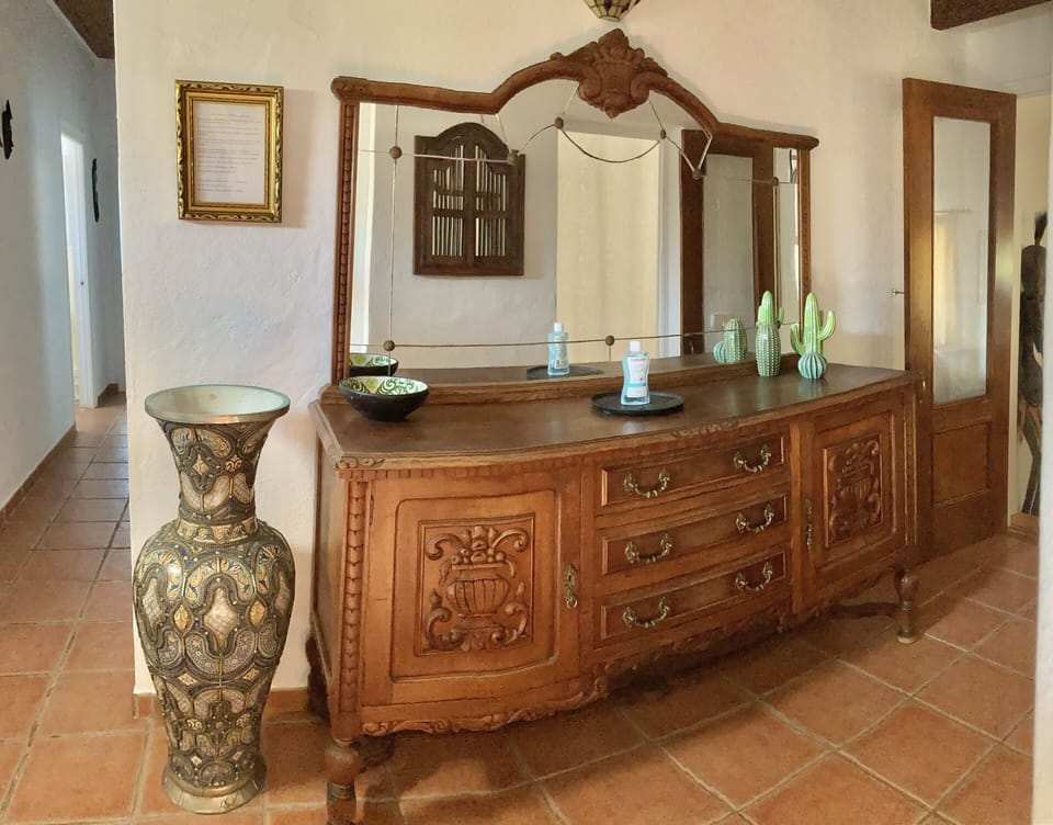 Old Spanish style entrance