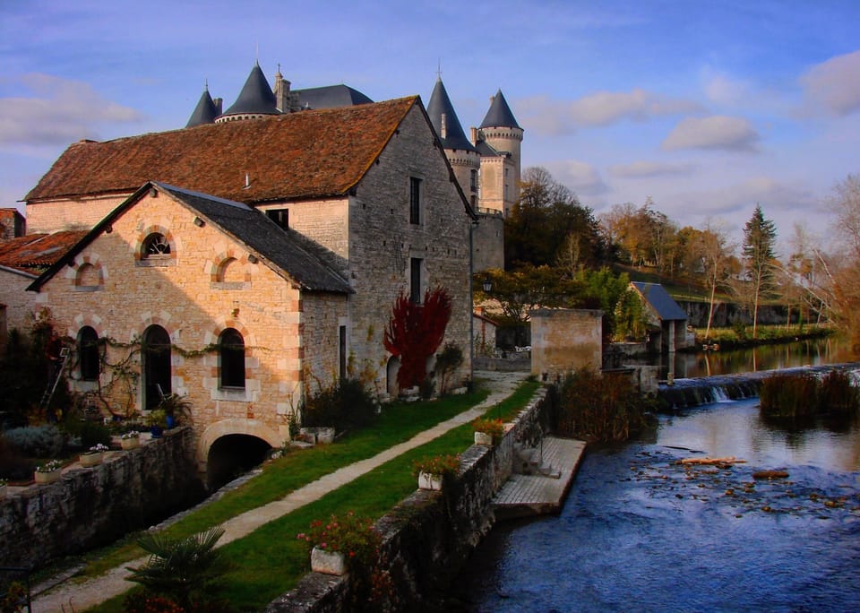 The watermill and chateaux of Verteuil-sur-Charente; within 15 minutes