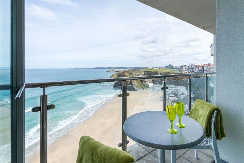 view from balcony