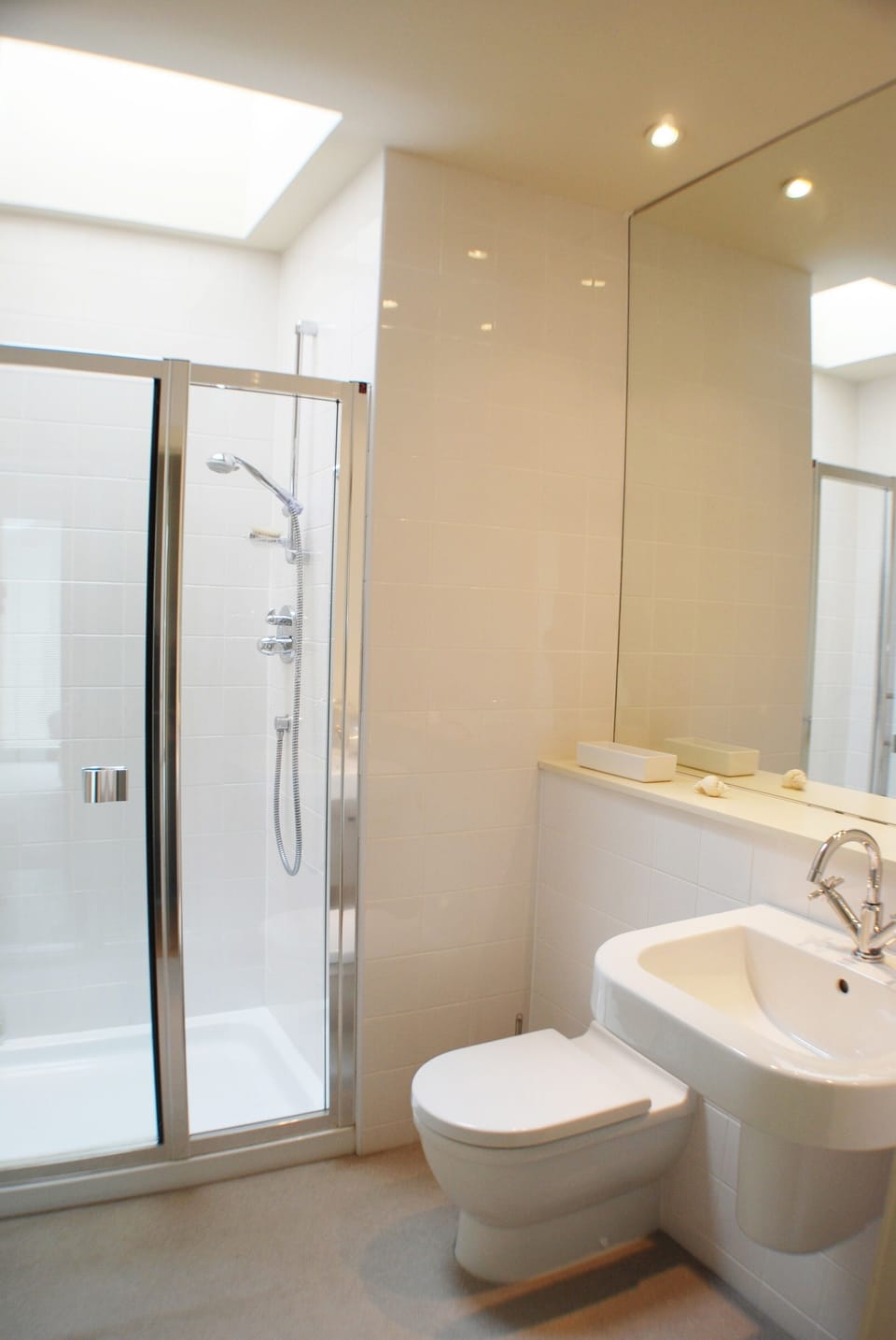 Family shower room