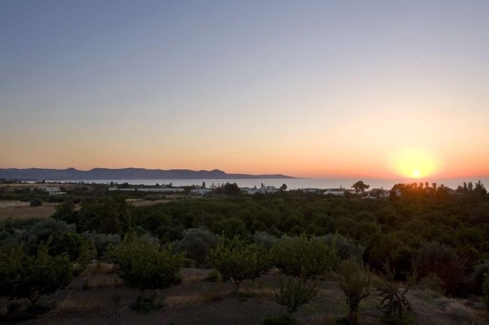Sunset over Argaka