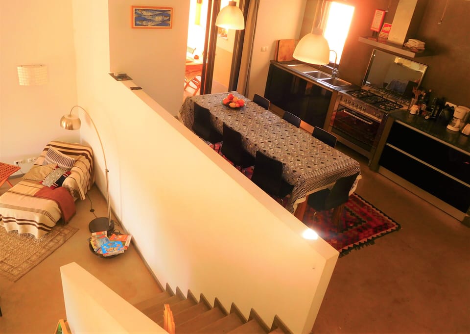 spacious open kitchen