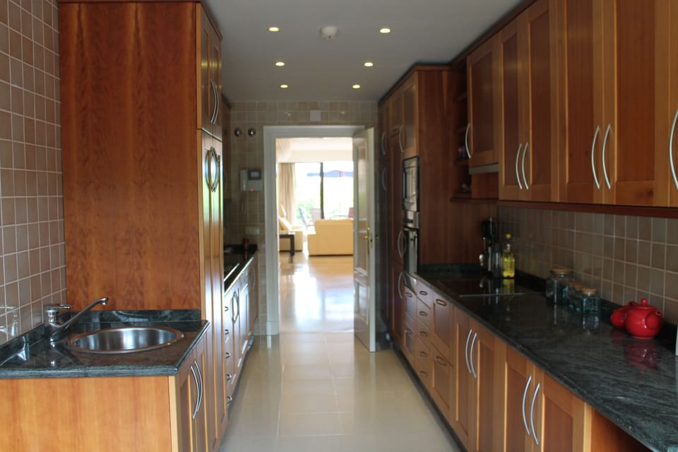 Large kitchen fitted with all appliances