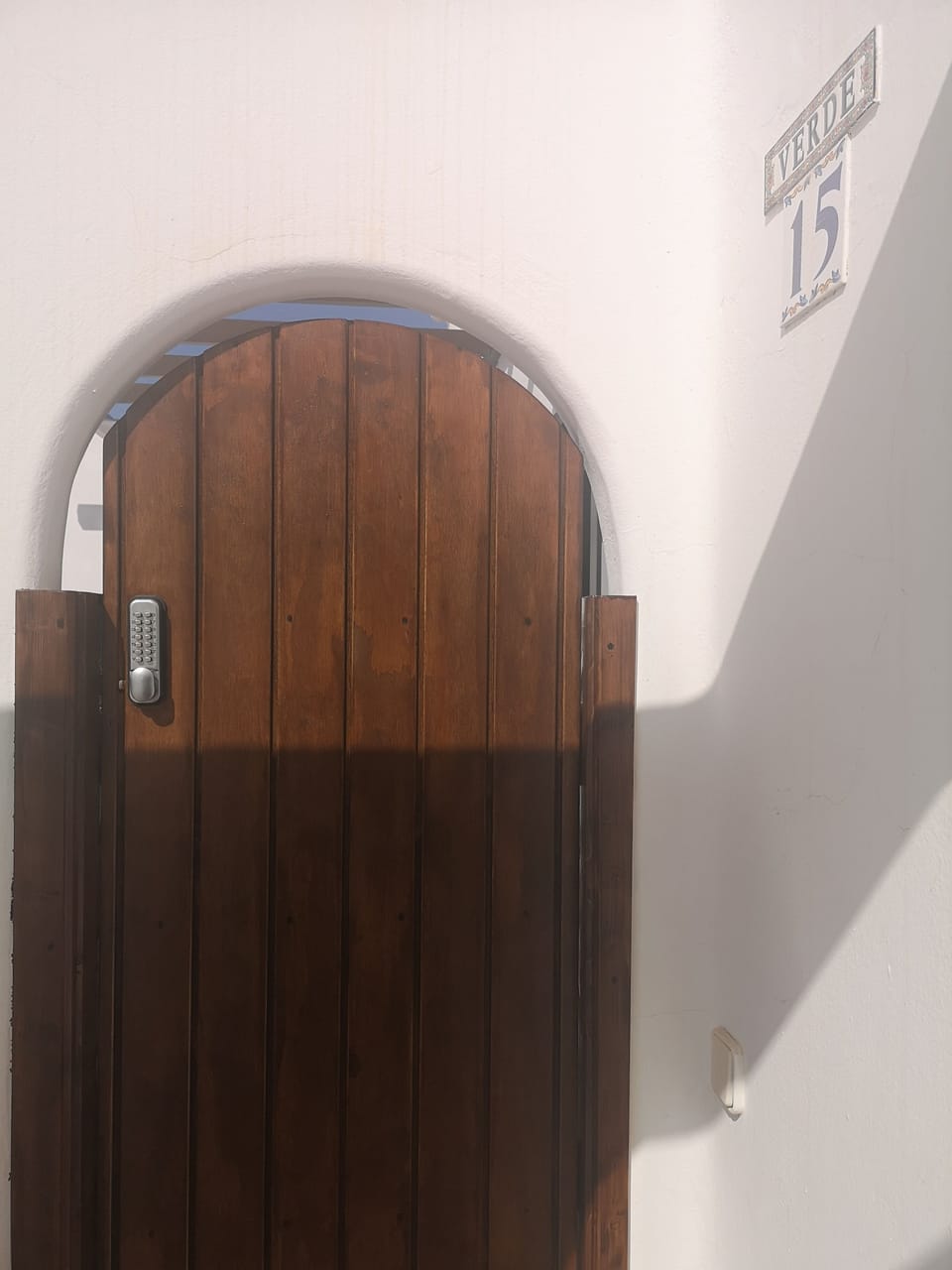 gated and secure balcony for total privacy